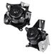 VEVOR Motorbevestigingsset Vervangend 2 Stuks Compatibel met 2014-2018 Chevrolet Silverado 1500 5.3L V8, Vervangt OE# 84175582, 84175583, Veilige Ondersteuning, Linker- en Rechtervoormontage
