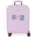 Enso Cute Girl koffer, cabinekoffer, paars, 40 x 55 x 20 cm, harde ABS-kunststof, geïntegreerde TSA-sluiting, 37 l, 2,74 kg, 4 wielen, handbagage