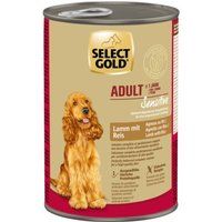 SELECT GOLD Sensitive Adult Lamb with Rice Wet Dog Food 12x400g