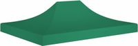 vidaXL Tente de réception 270 g/m² 4,5x3 m vert