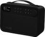 Pure Bloom Radio DAB+ haut-parleur Bluetooth 5.4 10W 16 heures pile | Radio FM, écran couleur TFT, 40 favoris, fonction d'alerte ASA, IPX5, étanche, pour jardin, cuisine, salle de bain, camping