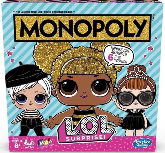 Monopoly L.O.L. Surprise - Strategisch spel - Nederlands