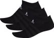 Adidas Cushioned Low-Cut Sokken 3 Pairs Zwart Schoenmaat 28-30