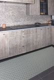JYG GERONA Kitchen Runner Rug - Vinyl - Concrete Look - 60x450cm - Multicolor