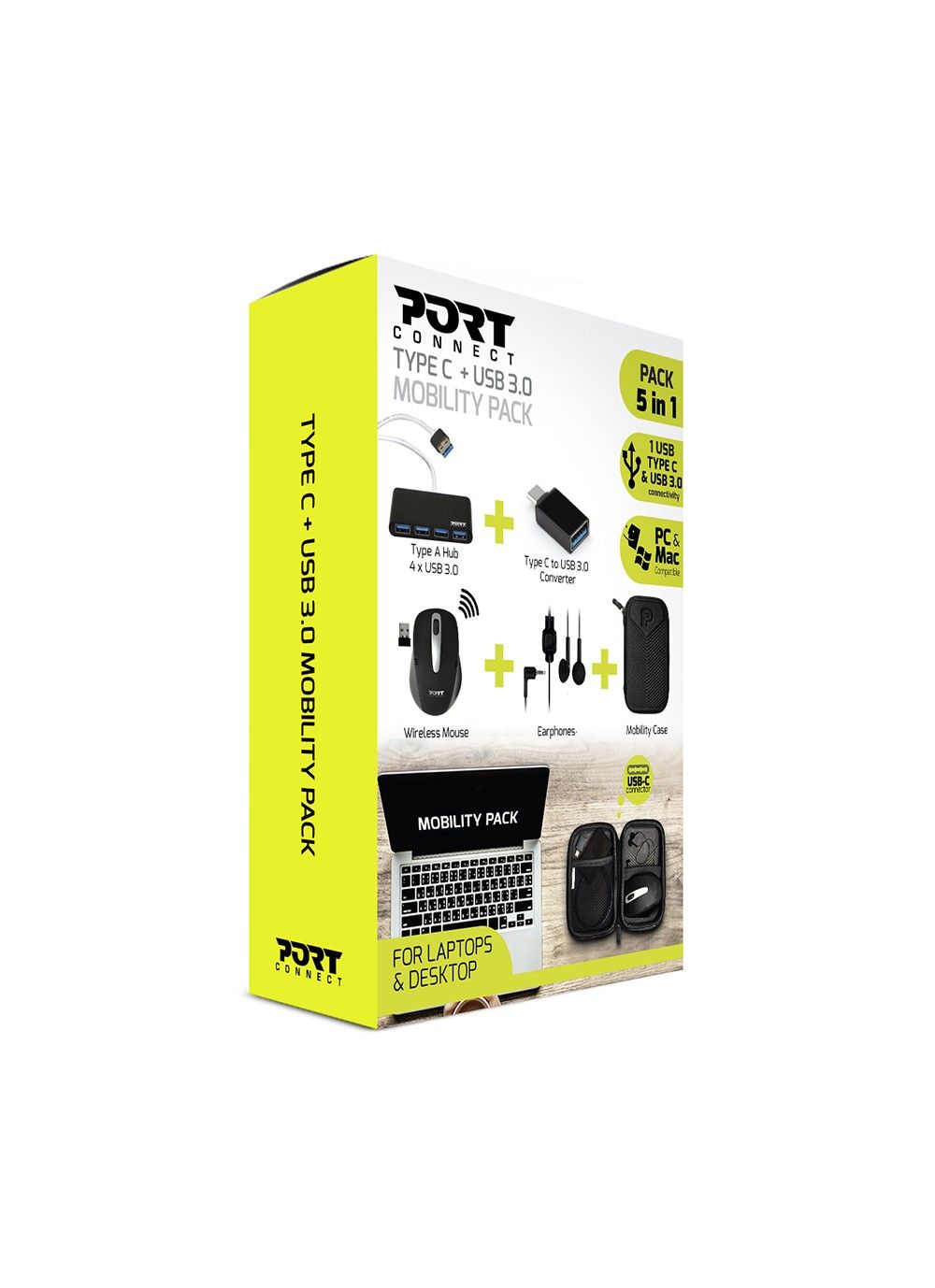 PORT Designs Mobility Pack - Notebook Accessoire - Zwart