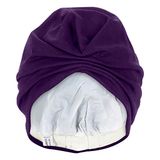 Fashy Stoffen badmuts met klittenbandsluiting, 3471, violet