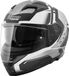 Germot Casque intégral GM 350 Noir mat/Gris-Blanc L