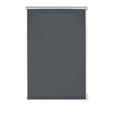 GARDINIA EASYFIX Thermo-rolgordijn met thermo-achterzijde om te klemmen of lijmen, optimale lichtreflectie, energiebesparend, ondoorzichtig, alle montageonderdelen inbegrepen, wit, 85 x 150 cm (BxH)