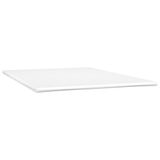 vidaXL Boxspring met matras kunstleer wit 100x200 cm