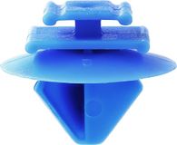 Restagraf - Gietklemmen voor geselecteerde voertuigen Citroën, DS, Fiat, Peugeot, Renault - Ø 8,5 mm, lengte 15,75 mm - Ref. 1492 - [Zak van 15] - [Blauw]