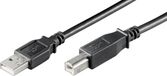 Good Connections USB naar USB-B kabel - USB2.0 - tot 0,5A / zwart - 0,50 meter