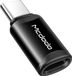 MCDODO Adapter USB-C naar iPhone Lightning OTG Kabel Zwart 0.10m