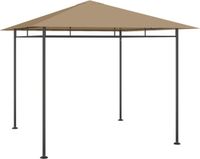 vidaXL Prieel 180 g/m² 3x3x2,7 m taupe