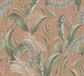 Living Walls BLADEREN EN BLOEMEN BEHANG | Junglestijl - Oranje Rood Groen Beige Roze - Vliesbehang - 1005 cm x 53 cm