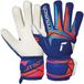 Reusch Attrakt Advance Keepershandschoenen Junior Blauw/Wit/Oranje Maat 5