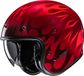 HJC V31 Firo Casque jet - Taille S (55/56) - Rouge