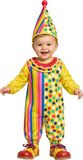 FIESTAS GUIRCA Clownskostuum voor baby's - 24 - 36 maanden