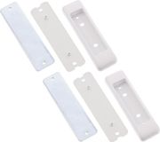 InLine® Slatwall montagezuilen aluminium, voor tafelmontagepaneel, set van 2