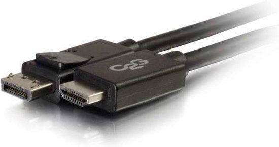 CablesToGo 84326 video kabel adapter 2 m DisplayPort HDMI Zwart