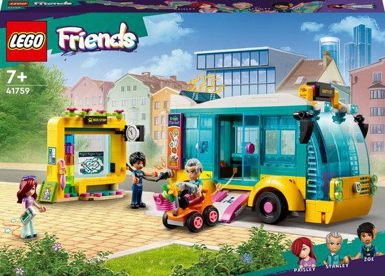 LEGO Friends Heartlake City Bus 41759 - Bouwset - 480 Onderdelen