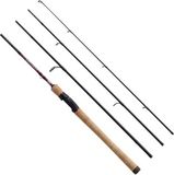 Abu Garcia Diplomat V2 Travel Spinning Hengel Zwart 2.74 m / 5-21 g