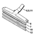 Stihl Accessoires Stihl Borstelinzetstuk - 49015042700
