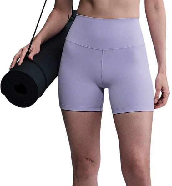 Nike Dri-FIT One Bikeshort Dames - Maat XS - Lila