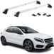 Omac Barres de toit transversales certifiées Tüv pour Mercedes Gla X156 2014-2020 – Verrouillables (4 antivols) – Charge max 100 kg – Fixation durable argent