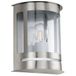 EGLO Daril Outdoor Wandlamp - Roestvrij Staal, Transparant Kunststof, E27, IP44