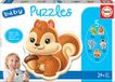 Educa - Puzzels voor babydieren. Set van 5 progressieve puzzels voor kinderen, van 3 tot 5 stukjes. Vanaf 24 maanden (13473)