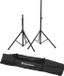 Omnitronic MOVE MK2 Speaker Stand Set of 2 with Carrying Bag