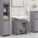 Maison Exclusive - Armoire de salle de bain, gris Sonoma, 60x33x60 cm, panneau de particules