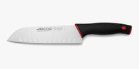 Arcos 147822 Santoku-mes, acier_inoxydable, zwart/rood