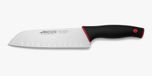 Arcos 147822 Santoku-mes, acier_inoxydable, zwart/rood
