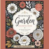 Midnight Garden Coloring Book: 50+ Beautiful Floral Designed to Color and Relax