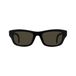 Kenzo Kz40154u Lunettes de soleil unisexe noir rectangulaires vert 52mm