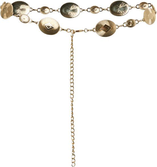 Pieces Tailleriem Pcgaladriel Chain Belt 17164796 Goudkleurig