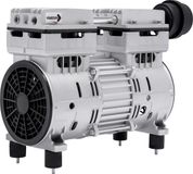 Pompe à vide sans huile - Industrie/Laboratoire - 220 V, 50 Hz - Débit : 120 litres par minute - Vide : -92 kPa - Prise UE - 1440 tours par minute - Alliage d'aluminium
