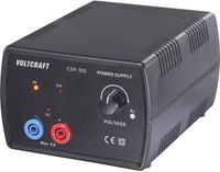 VOLTCRAFT CSP-310 Labvoeding, regelbaar 6 V/DC, 12 V/DC 2 - 6 A 72 W netvoeding en accu Aantal uitgangen 1 x