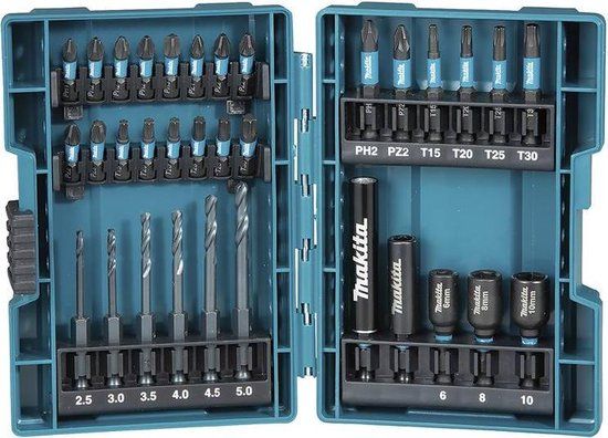 Makita B-66896 Boor-/slagschroefbitset 33-delig