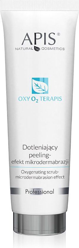 Apis Natural Cosmetics Apis Oxy O2 Terapis Oxygenating Scrub Dotleniaj?cy Peeling Z Efektem Mikrodermabrazji 100ml