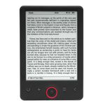Denver EBO-626 E-reader - 6" E Ink Carta Display - 4GB - Black