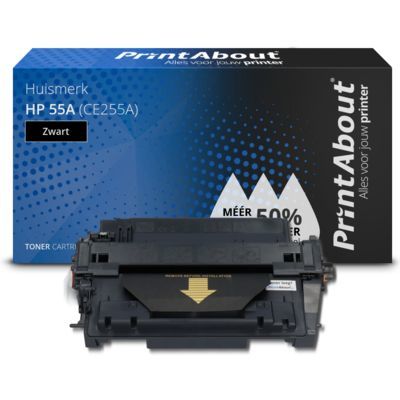 PrintAbout Huismerk HP 55A (CE255A) Toner Zwart