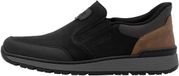 Rieker Heren B9057 Slipper, Zwart, 44 EU