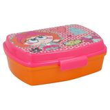 ALMACENESADAN; 5463 - Terug naar school pakket en cadeau; bestaande uit een veelkleurige rechthoekige broodtrommel, herbruikbaar product, BPA-vrij (chamoy)