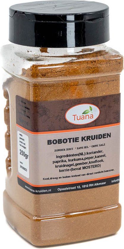 Tuana Kruiden Bobotie Kruidenmix - 150g
