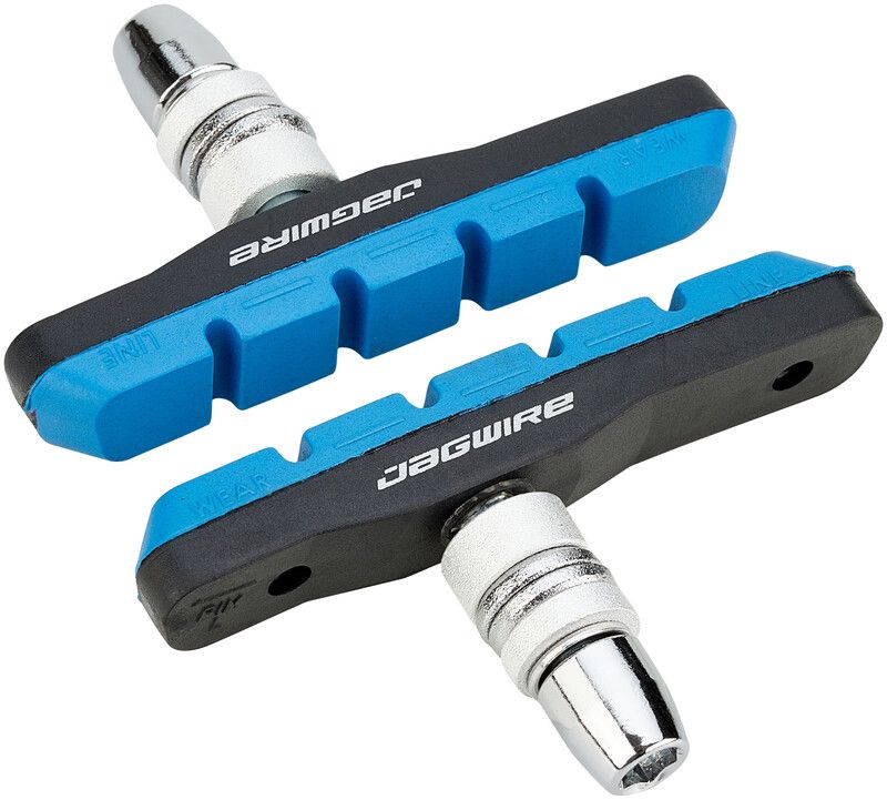 Jagwire Remblokken voor velg voor V-Brake, blauw