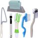 Ibenzoa® Ensemble de nettoyage multifonctionnel pour fenêtres et portes