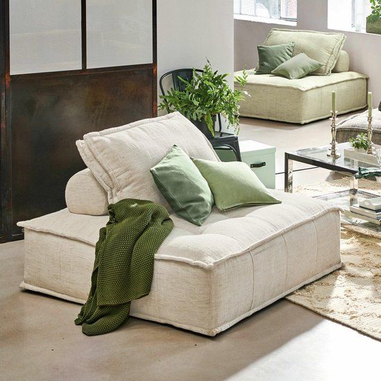 LOBERON Loungebank Tesshill linnen