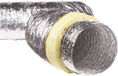 Whisper Sono - Geïsoleerde ventilatieslang - Ø160 mm - Aluminium - 1 meter